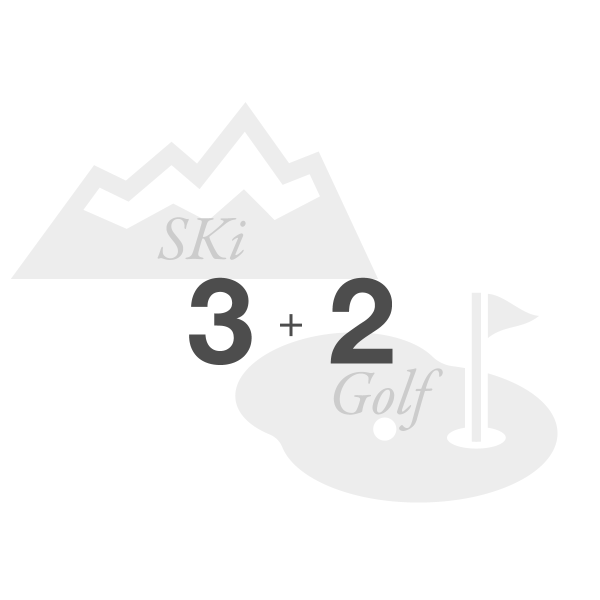 スキーリゾート3施設とゴルフ場2施設