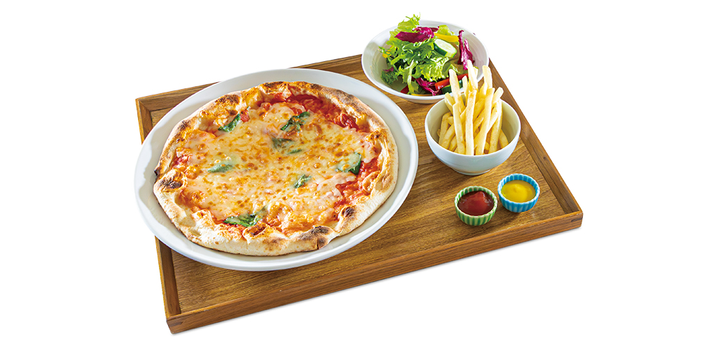 浅間酒造オリジナルピザセット